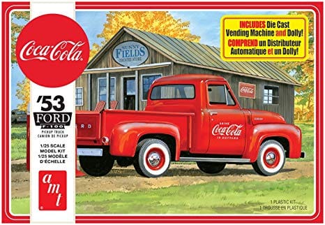 AMT1144M 1/25 1953 Ford Pickup, Coca Cola 2T