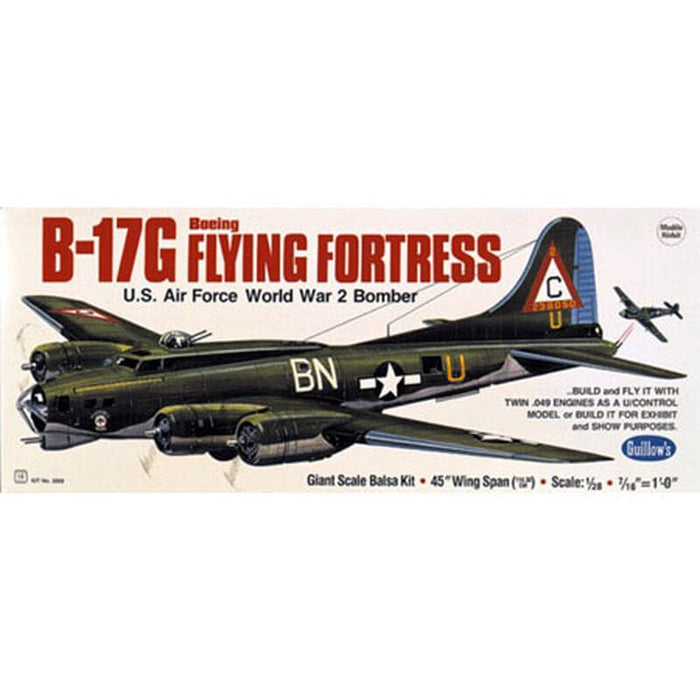 GUI2002 Guillow Boeing B17G Flying Fortress