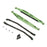 HRAAMJ5605 Aluminum & CF Rear Link Set, Green: Axial Yeti, SMT10, RR10