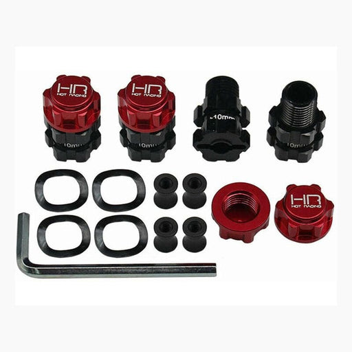 HRAGRR117XT02 Aluminum Heavy Duty 17mm Hex Hubs 10mm Offset Arrma GORGON