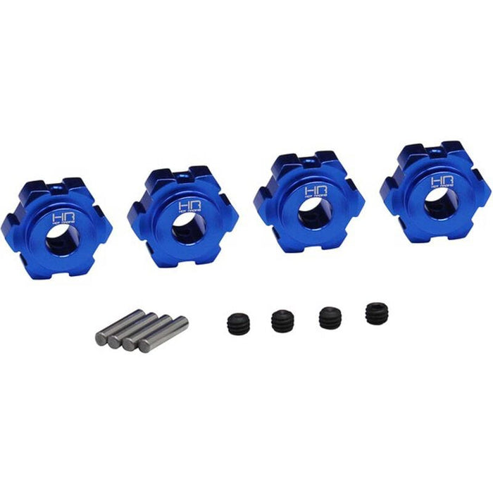MXX10X06	Aluminum 17mm Splined Hubs: Traxxas Maxx