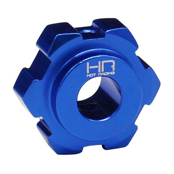 MXX10X06	Aluminum 17mm Splined Hubs: Traxxas Maxx