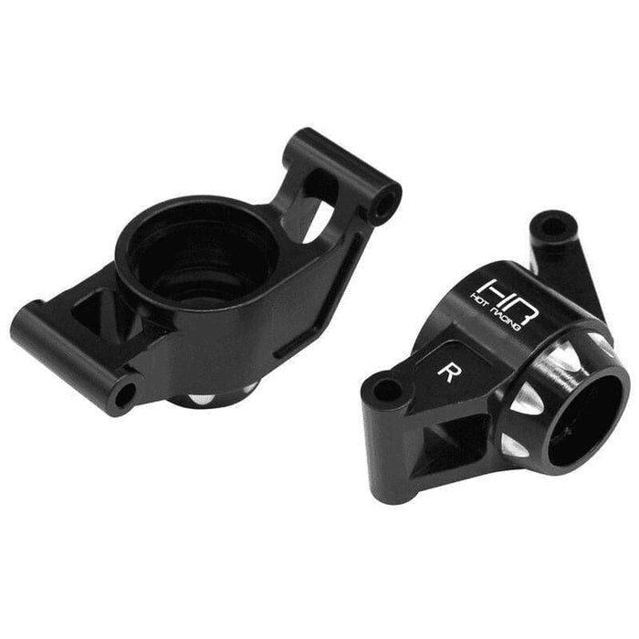 HRAMXX2201 Aluminum Rear Hubs Stub Axle Carriers: Traxxas Maxx