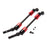 NRO288E02  CV Steel Slider Drive Shaft Red/Black (2)