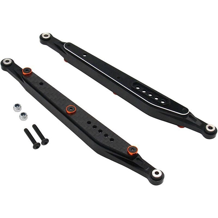 HRARBA56L01 Aluminum & Carbon Fiber Link Set: AXIAL RBX10 RYFT