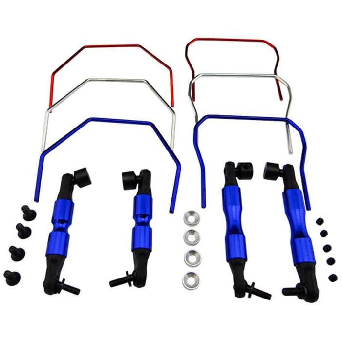 HRASLF311	Front & Rear Sway Bar: 4wd Slash Rally