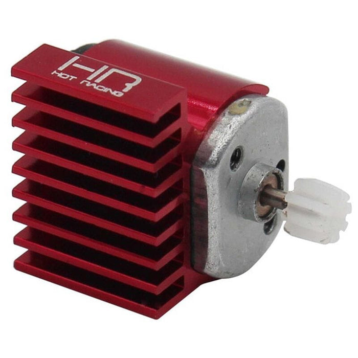 HRASXTF030H02 Red 9 Fin 030 Motor Heatsink: SCX24