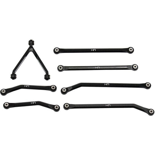 HRASXTF133HA01 Aluminum High Clearance Links Set for 5.25 (133.5mm) Wheelbase: SCX24 B-17 Betty, Deadbolt