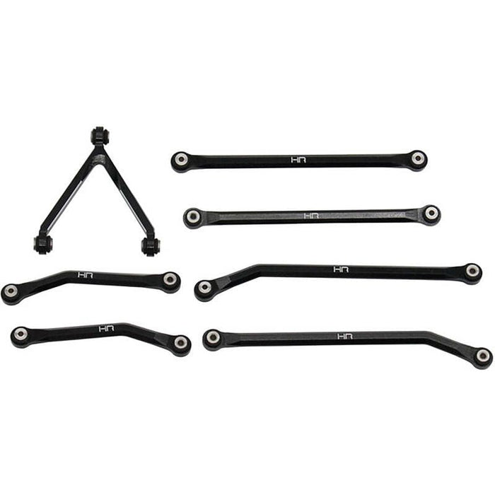 HRASXTF133HA01 Aluminum High Clearance Links Set for 5.25 (133.5mm) Wheelbase: SCX24 B-17 Betty, Deadbolt
