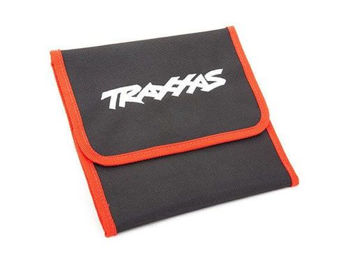 TRA8725 Traxxas Tool pouch, red (custom embroidered with Traxxas logo)