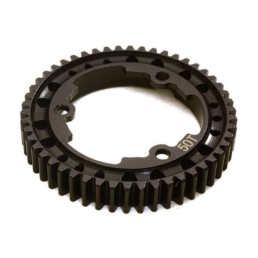 INTC27078 Billet Machined Spur Gear, Steel, 50T: Traxxas X-Maxx