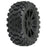 PRO906721 Badlands MX M2 1/8 MTD Mach 10 Black Wheels F/R