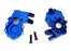 TRA8252X Traxxas Portal housings, inner (front), 6061-T6 aluminum (blue-anodized) (2)/ 3x12 BCS (2)