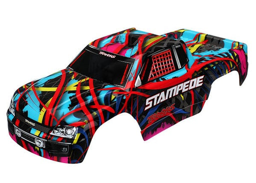 TRA3649 Traxxas Body, Stampede, Hawaiian graphics (painted, decals applied)