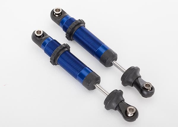 TRA8260A Traxxas Shocks, GTS, aluminum (blue-anodized) (assembled with spring retainers) (2)
