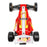 LOS01020T1 1/16 Mini JRX2 Brushed 2WD Buggy RTR, Red (FOR Extra battery ORDER #SPMX652SH2)
