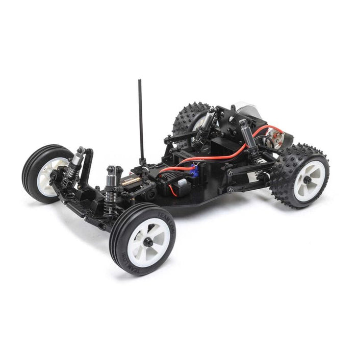 LOS01020T1 1/16 Mini JRX2 Brushed 2WD Buggy RTR, Red (FOR Extra battery ORDER #SPMX652SH2)
