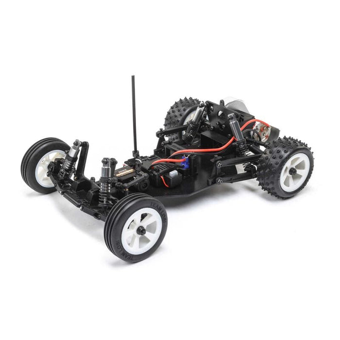 LOS01020T1 1/16 Mini JRX2 Brushed 2WD Buggy RTR, Red (FOR Extra battery ORDER #SPMX6502SH2)
