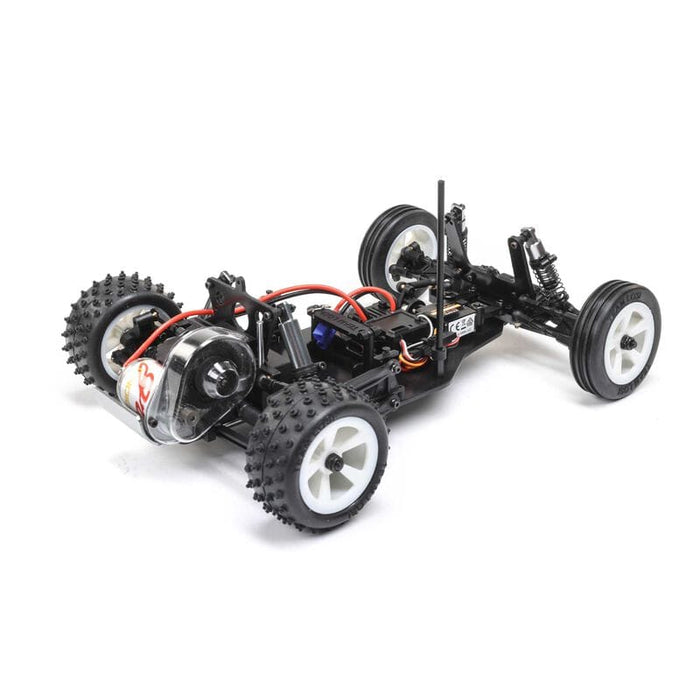 LOS01020T1 1/16 Mini JRX2 Brushed 2WD Buggy RTR, Red (FOR Extra battery ORDER #SPMX652SH2)