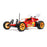 LOS01020T1 1/16 Mini JRX2 Brushed 2WD Buggy RTR, Red (FOR Extra battery ORDER #SPMX652SH2)