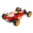 LOS01020T1 1/16 Mini JRX2 Brushed 2WD Buggy RTR, Red (FOR Extra battery ORDER #SPMX652SH2)