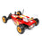 LOS01020T1 1/16 Mini JRX2 Brushed 2WD Buggy RTR, Red (FOR Extra battery ORDER #SPMX652SH2)