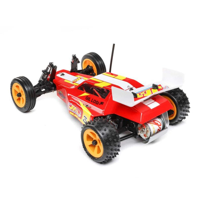 LOS01020T1 1/16 Mini JRX2 Brushed 2WD Buggy RTR, Red (FOR Extra battery ORDER #SPMX652SH2)