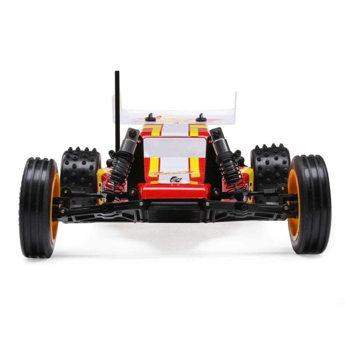 LOS01020T1 1/16 Mini JRX2 Brushed 2WD Buggy RTR, Red (FOR Extra battery ORDER #SPMX652SH2)