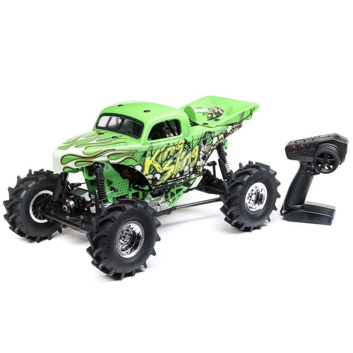 LOS04024T1 LMT 4WD Solid Axle Mega Truck Brushless RTR, King Sling YOU will need this part #SPMXPSS400   to run this truck