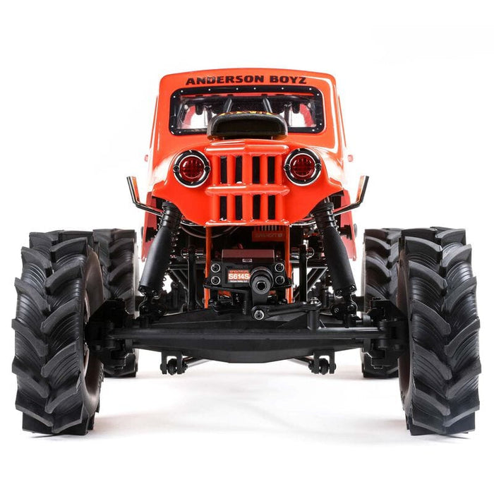 LOS04024T2	 LMT 4WD Solid Axle Mega Truck Brushless RTR, Bog Hog YOU will need this part #SPMXPSS400   to run this truck
