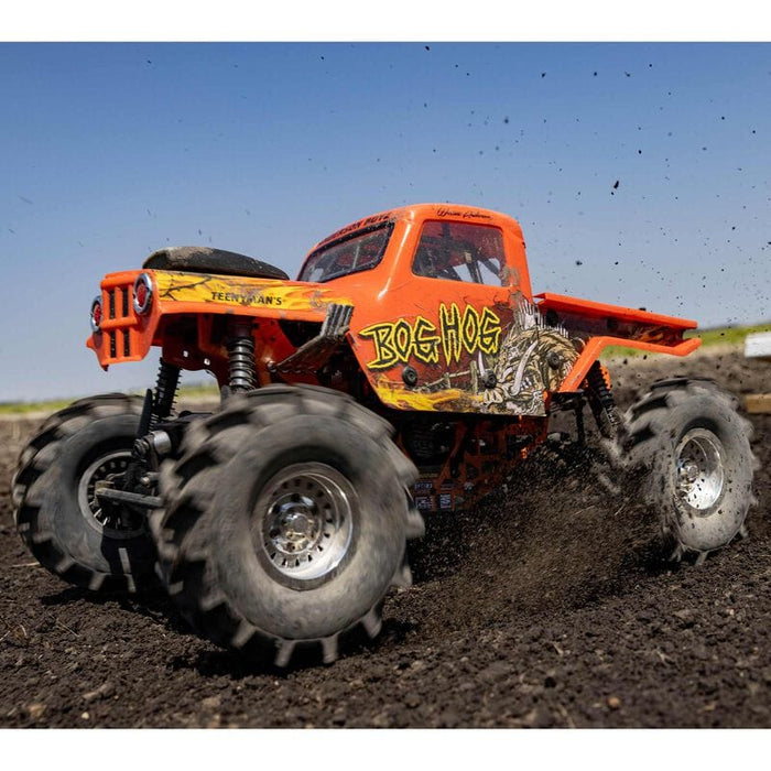 LOS04024T2	 LMT 4WD Solid Axle Mega Truck Brushless RTR, Bog Hog YOU will need this part #SPMXPSS400   to run this truck