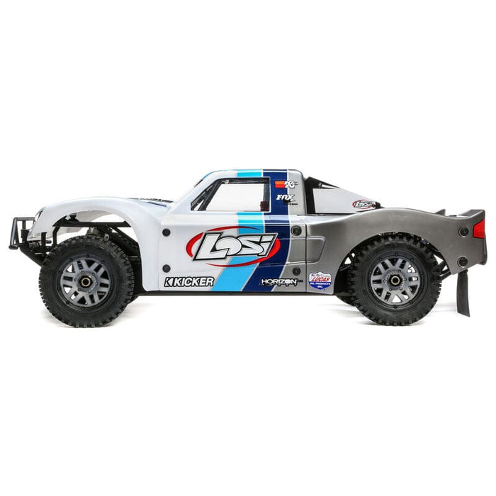 LOS05014V2T1 5IVE-T 2.0 V2: 1/5 4wd SCT Gas BND: Gry/Blu/Wht