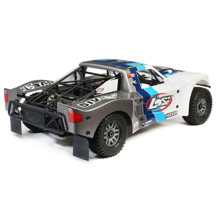 LOS05014V2T1 5IVE-T 2.0 V2: 1/5 4wd SCT Gas BND: Gry/Blu/Wht