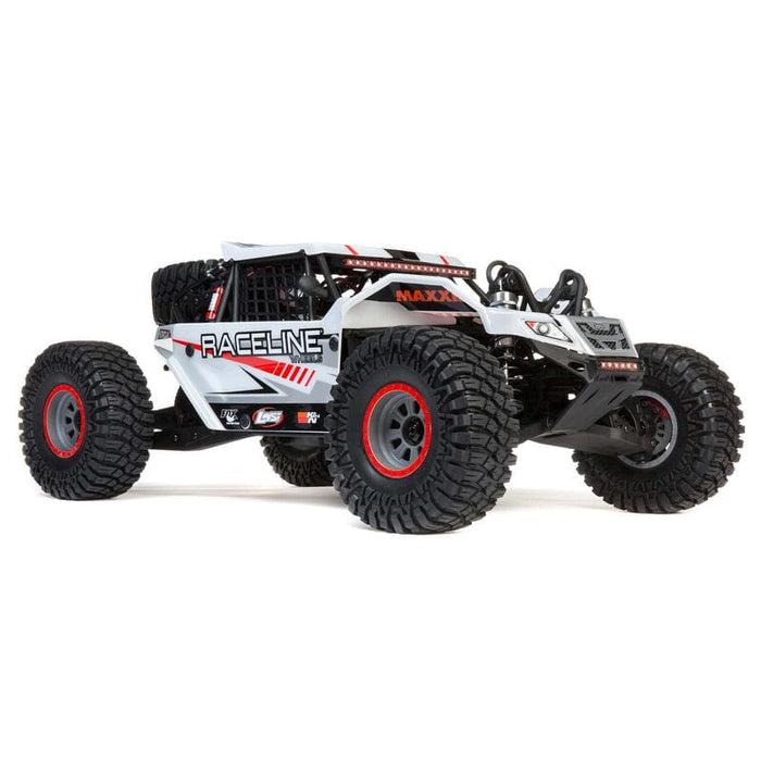 LOS05016V2T1 1/6 Super Rock Rey V2 4WD Brushless Rock Racer RTR, White YOU will need this part #SPMXPS8HC   to run this truck