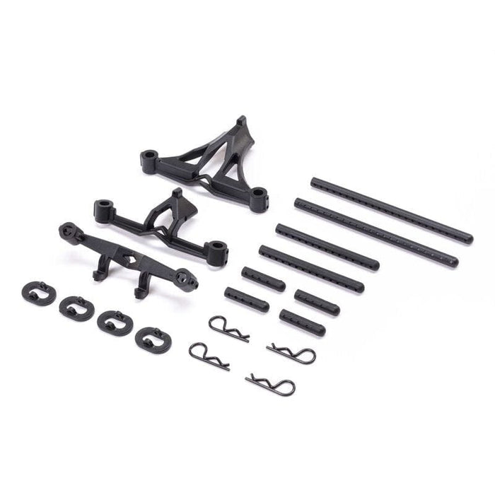 LOS211033 Body Mount Set and Posts: 1970 Mini Drag