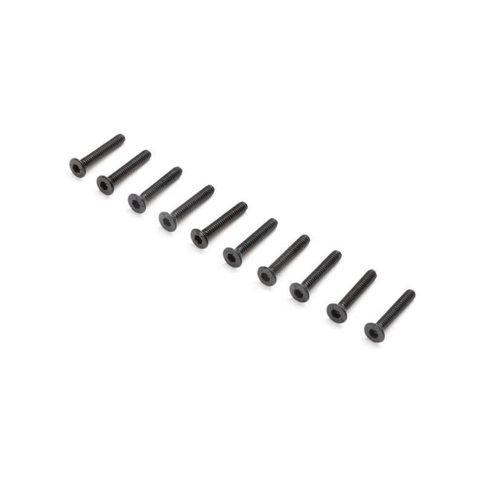 LOS215003 Flat Head Screws, M2x12mm (10)