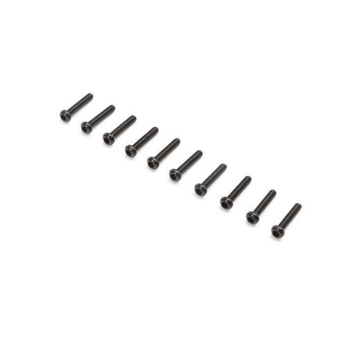 LOS215006 Button Head Screws, M2x10mm (10)