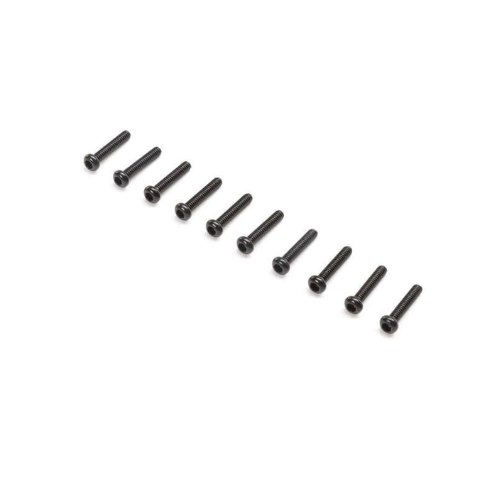 LOS215006 Button Head Screws, M2x10mm (10)