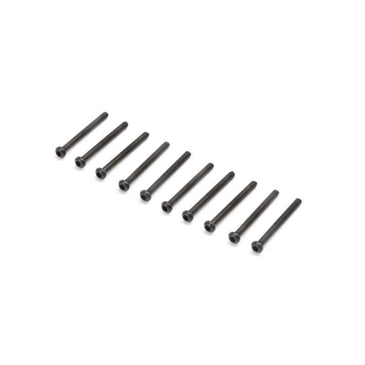 LOS215009 Button Head Screws, M2x20mm (10)