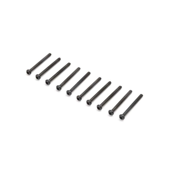 LOS215009 Button Head Screws, M2x20mm (10)
