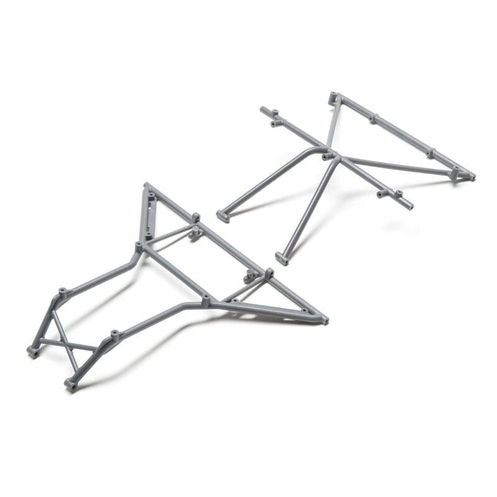 LOS230040 Roll Cage, Roof Front, Gray: Rock Rey