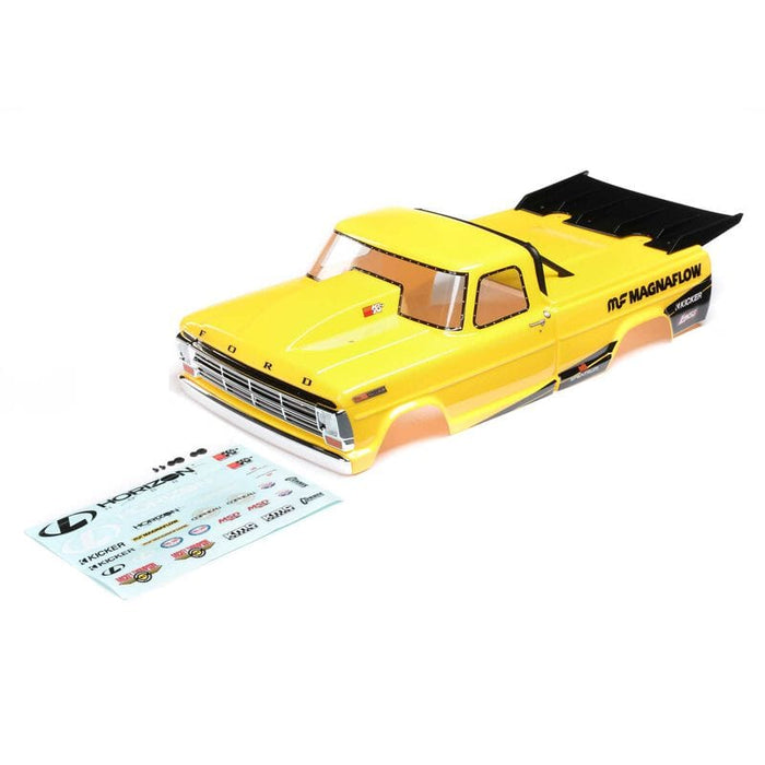 LOS230089 1968 F100 Body Set, Magnaflo: 22S Drag Car