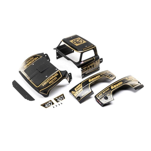 LOS230132 Heat Wave F100 Body Set: 1/10 Baja Rey 2.0