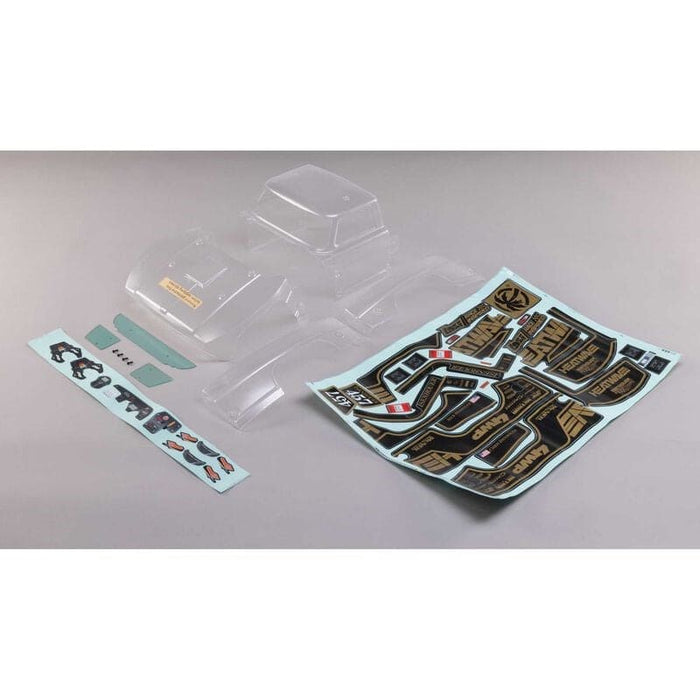 LOS230133 F100 Clear Body Set: 1/10 Baja Rey 2.0