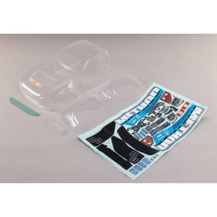 LOS230135 F150 Raptor Clear Body Set: 1/10 Baja Rey 2.0