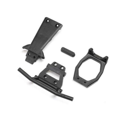 LOS231086 Front Bumper, Brace, Skid Plate: Hammer Rey