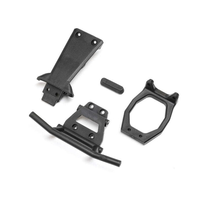 LOS231086 Front Bumper, Brace, Skid Plate: Hammer Rey