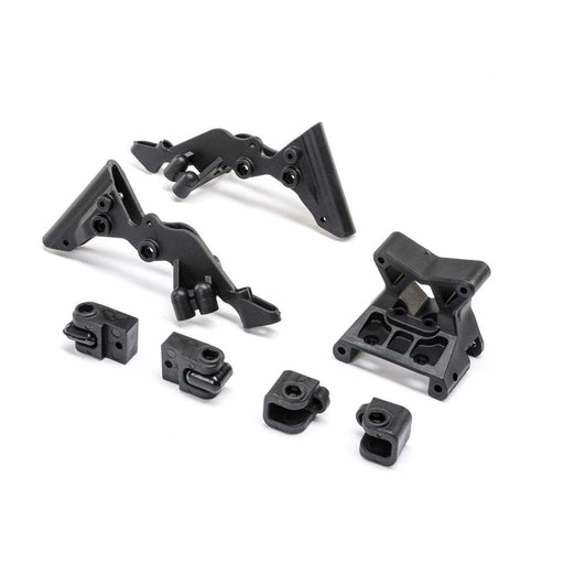 LOS231108 Shock Tower Set & Track Mount: 1/10 Baja Rey 2.0