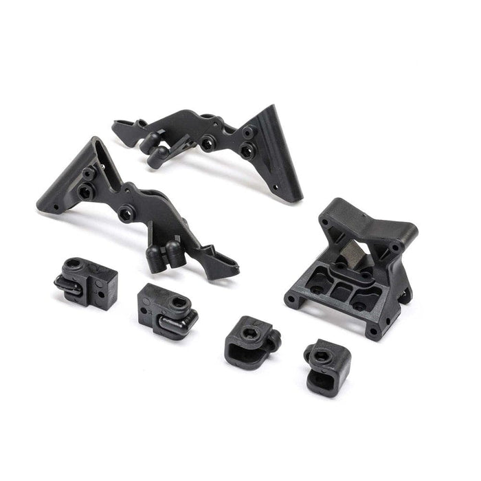 LOS231108 Shock Tower Set & Track Mount: 1/10 Baja Rey 2.0