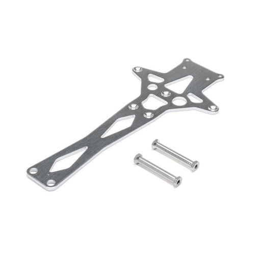 LOS231112 Center Chassis Brace & Standoffs: 1/10 Baja Rey 2.0